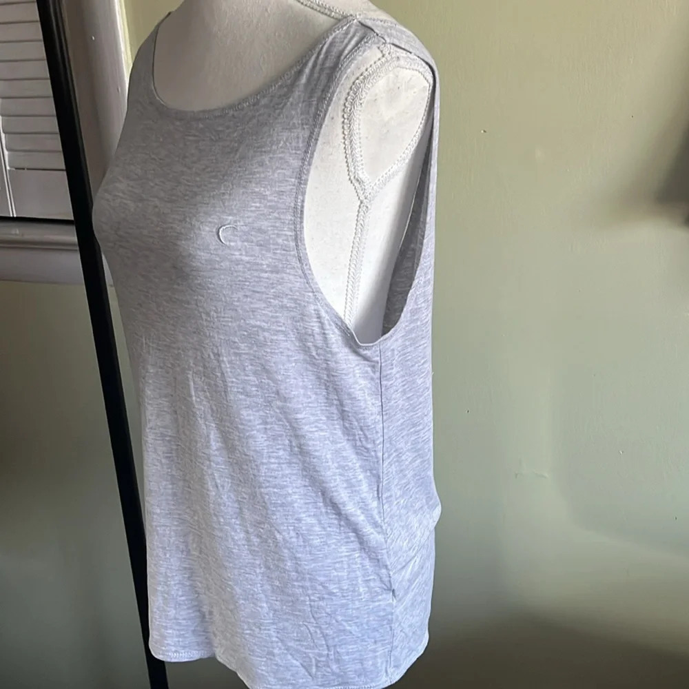 Zyia Active Ash Swirl Tank athletic top gray - Picture 6 of 10